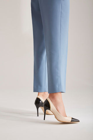 Diverse İnce Topuk 8 Cm Ten Stiletto