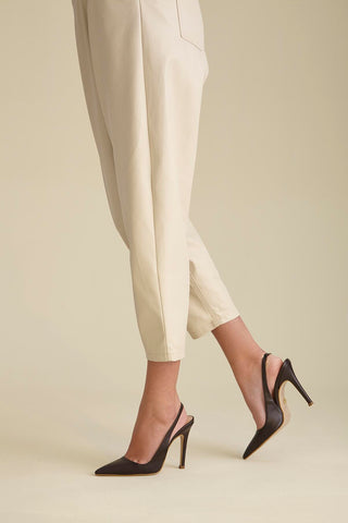 Monica İnce Topuk 10 Cm Kahverengi Mat Stiletto