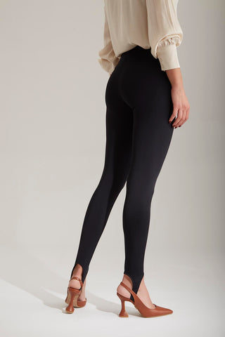 Lydian Kalın Topuk 8 Cm Taba Mat Stiletto