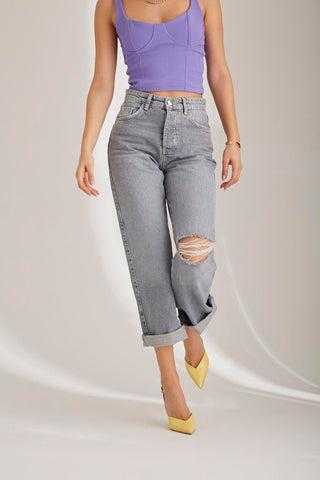 Henley İnce Topuk 10 Cm Sarı Beyaz Stiletto